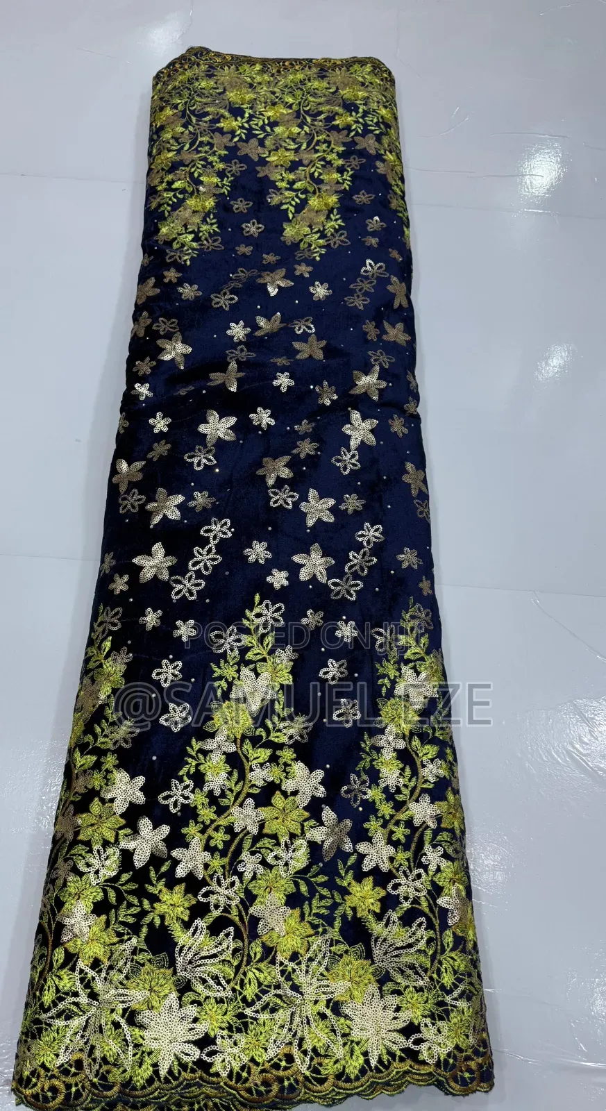 Luxury London Velvet Lace
