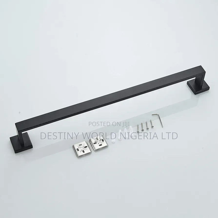 Square Toilet Black Hanger