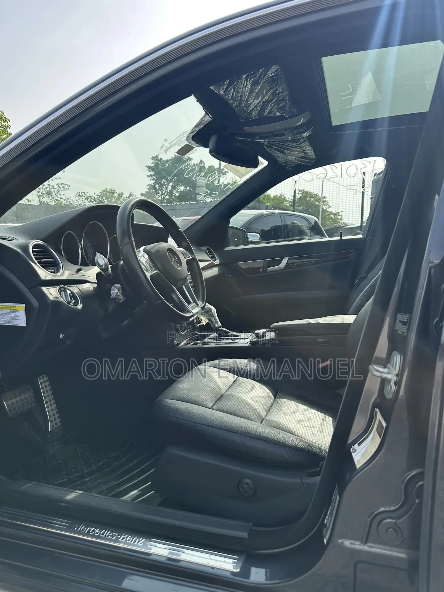 Mercedes-Benz C300 Luxury 4Matic Sedan AWD (3.5L 6cyl 7A) 2013 Black