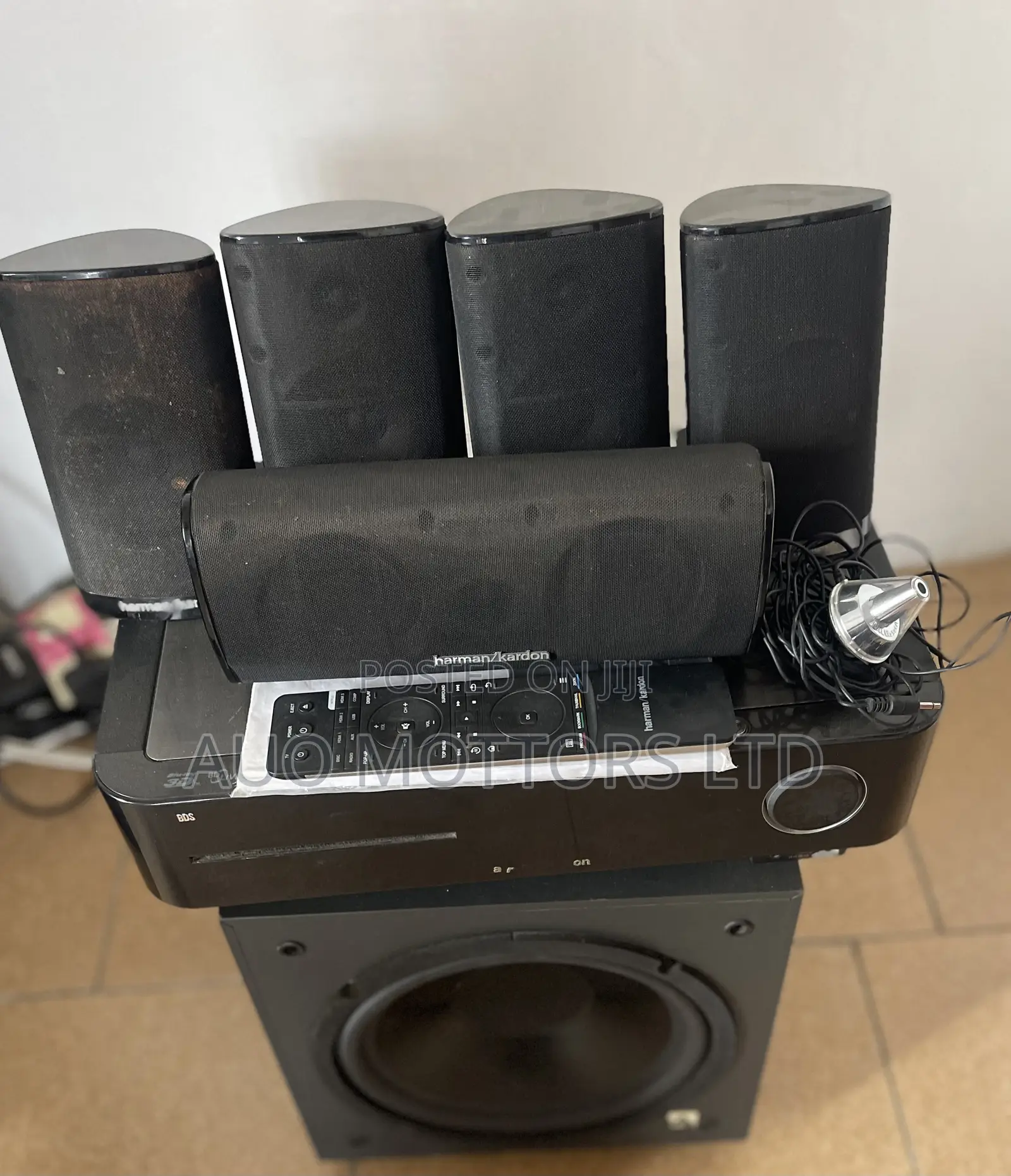 Harman Kardon Home Theater System With Elac Sub Woofers