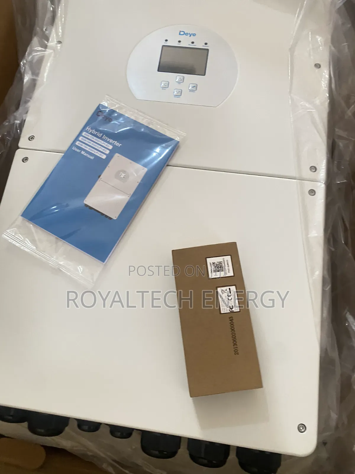 Deye 16kva Single Face Hybrid Solar Inverter