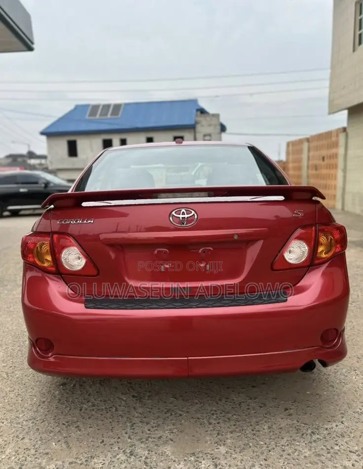 Toyota Corolla S 4dr Sedan (1.8L 4cyl 4A) 2010 Red