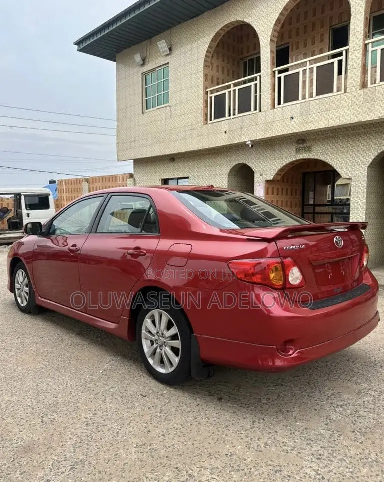 Toyota Corolla S 4dr Sedan (1.8L 4cyl 4A) 2010 Red
