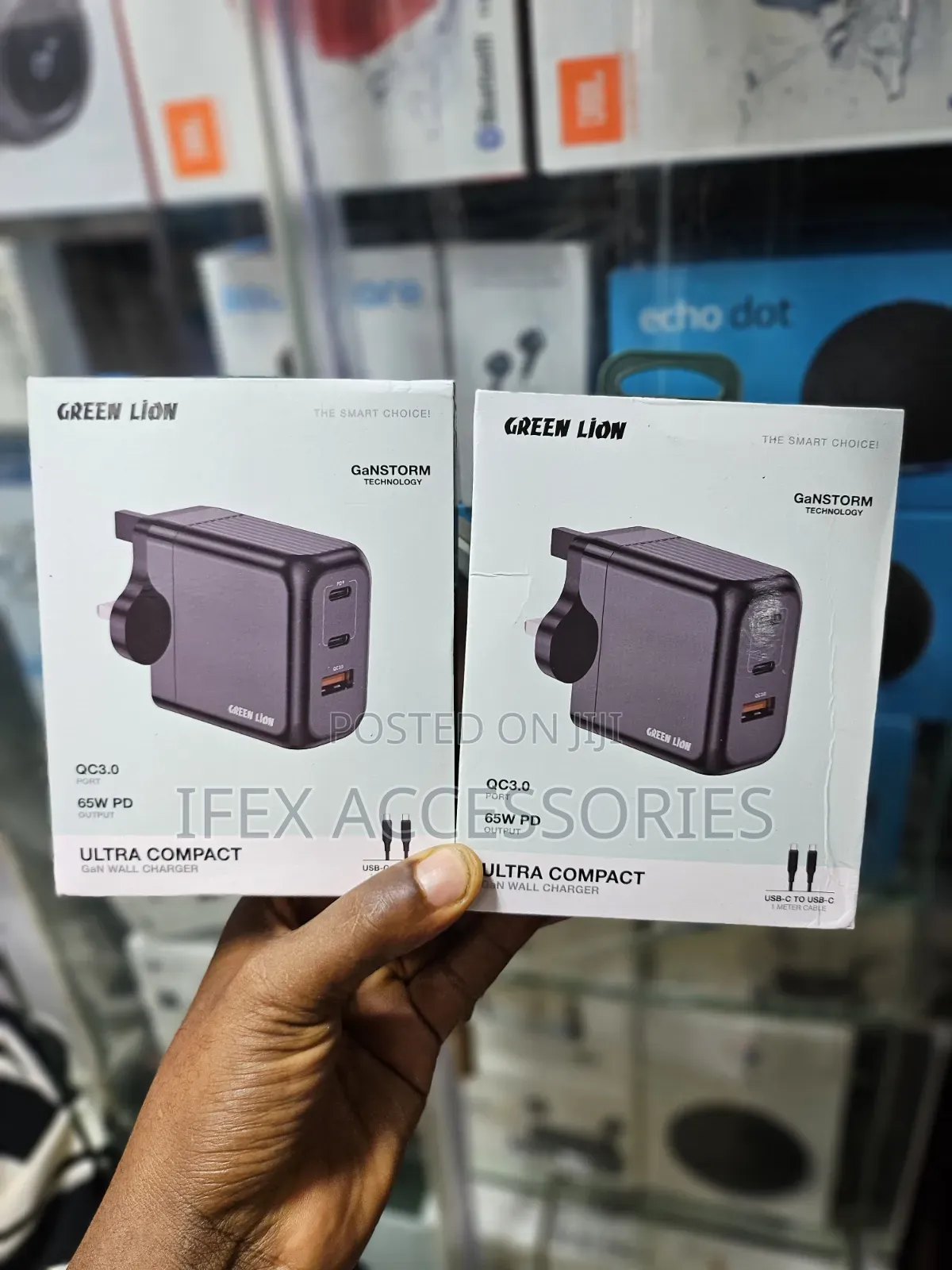 Green Lion Ultra Compact Gan Wall Charger
