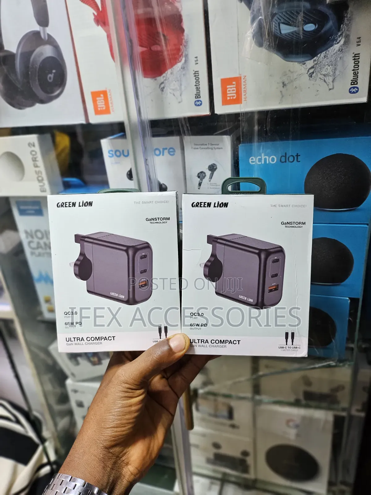 Green Lion Ultra Compact Gan Wall Charger