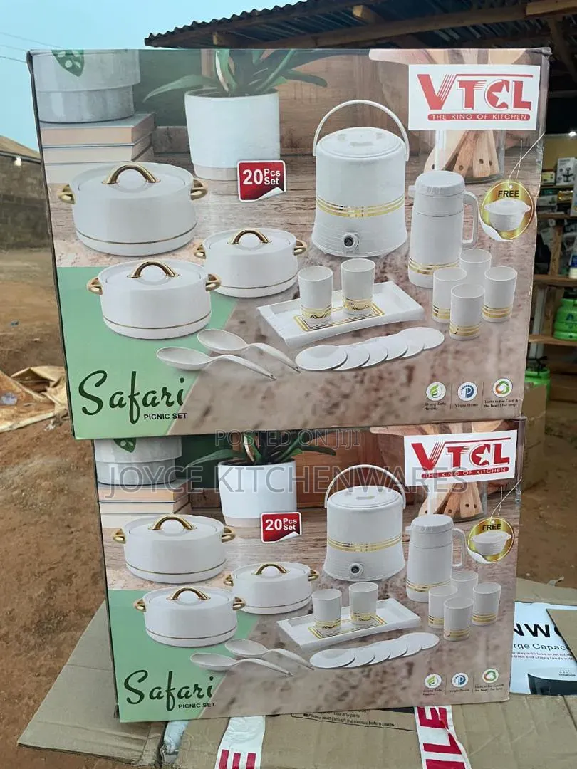 Quality Lnsulated Casserole Serving Flask With Jugs and Cups 20pcs
