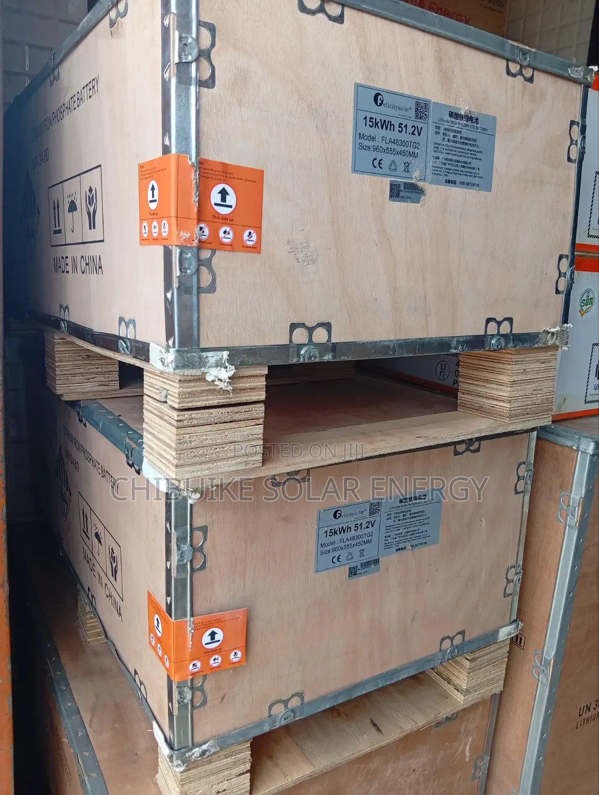 Felicity Lithium Ion Batteries 15kwh 51.2v Fal48300