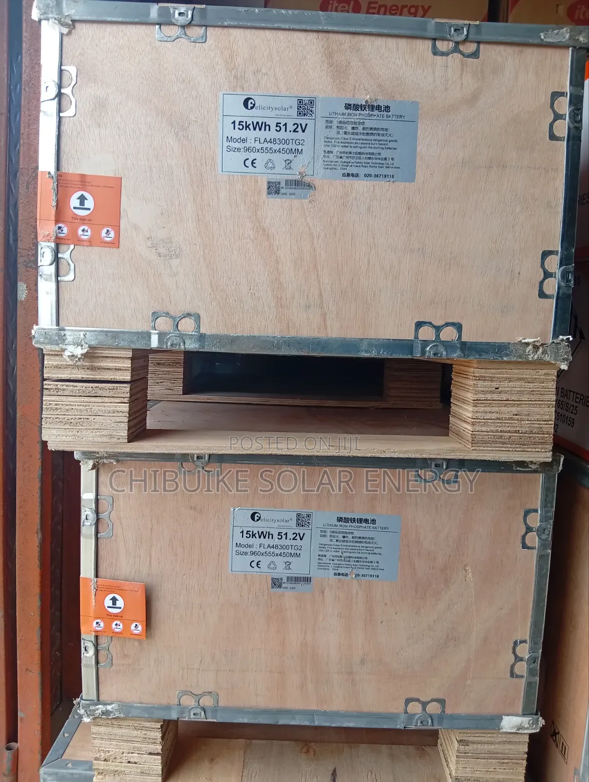 Felicity Lithium Ion Batteries 15kwh 51.2v Fal48300