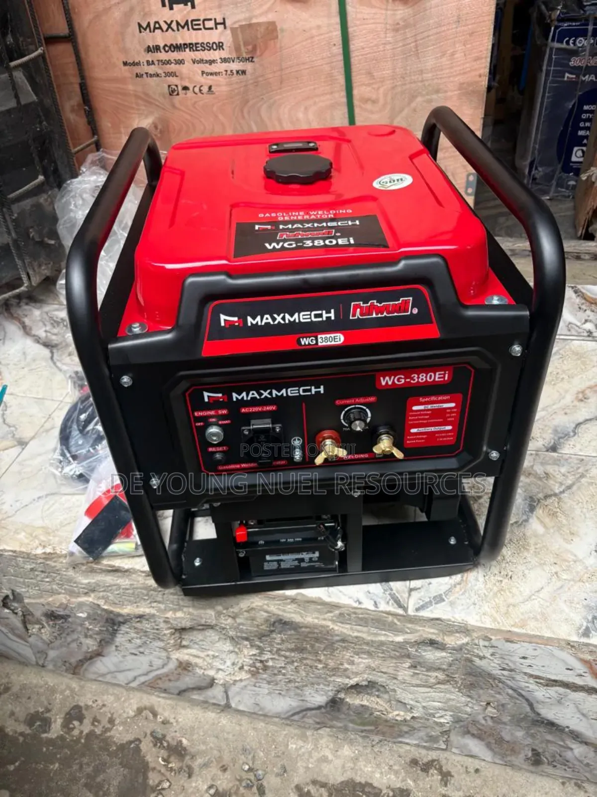 300a/2.5kva Start and Weld Machine