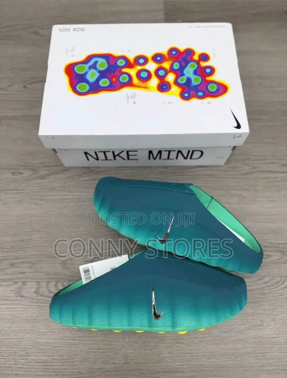Nike Mind 001 Mules “Geode Teal Light Menta” Now Available in Store