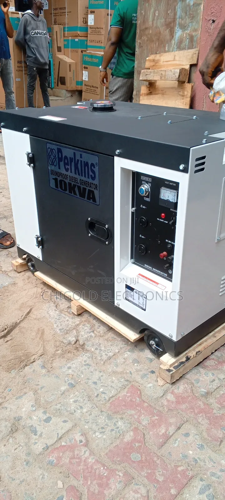 Original Perkins Diesel Generator 10 Kva 100% Copper Coil