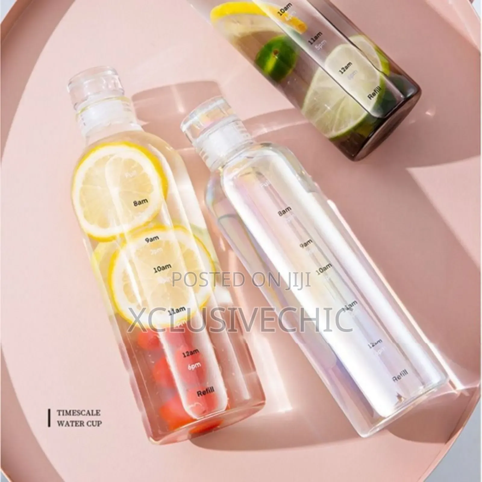 Transparent Water Bottle 750ml