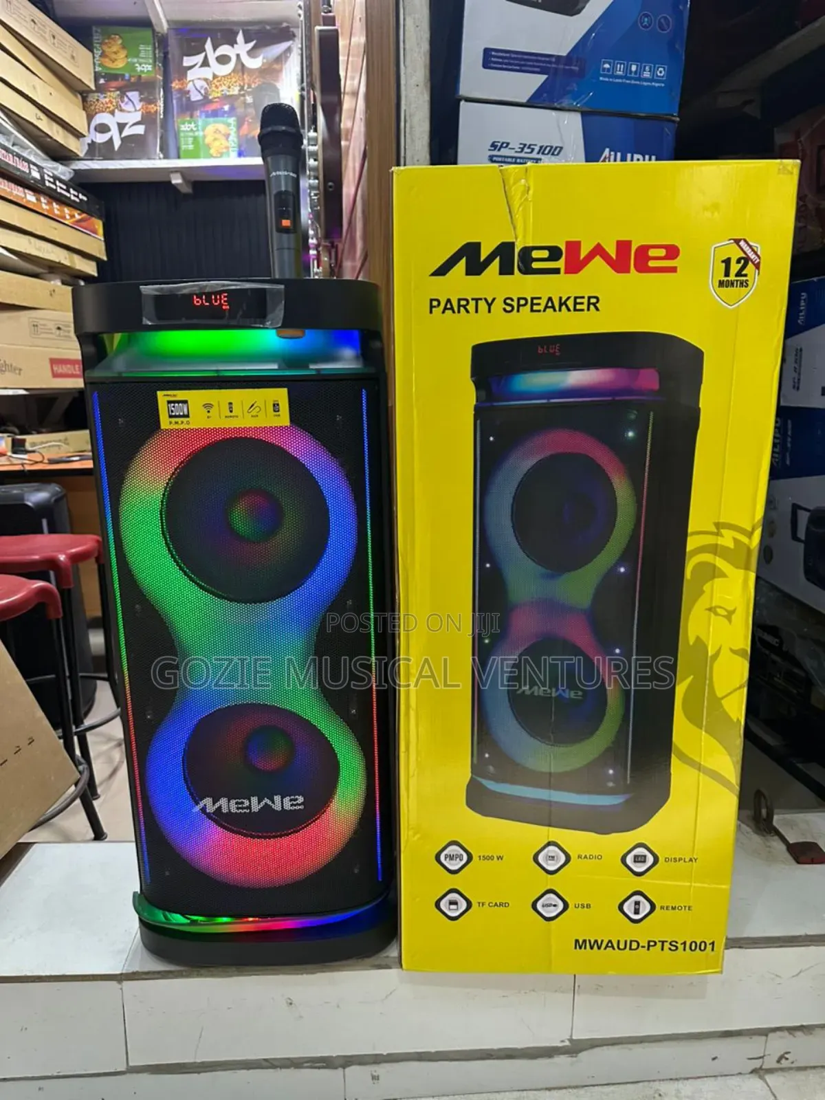Mewe PST 1001 Powerful Party Speaker Box