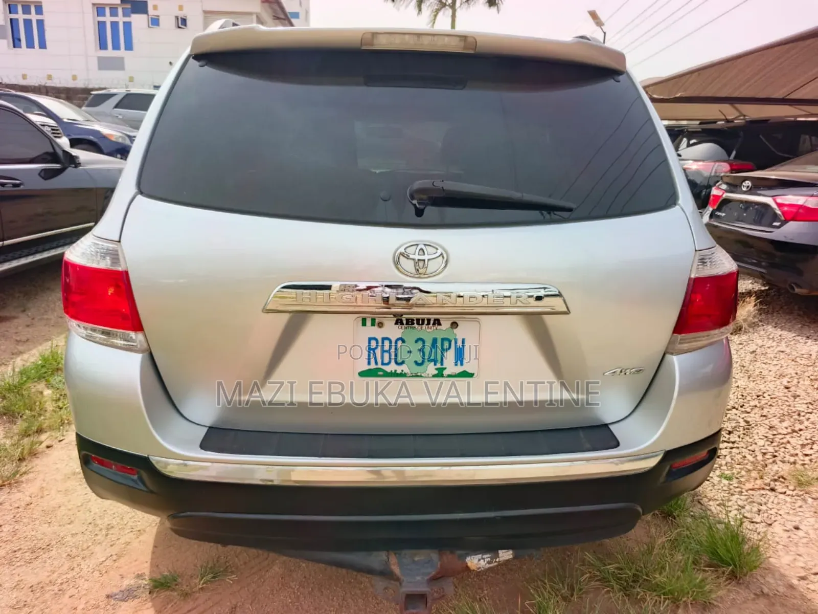 Toyota Highlander 2012 Silver