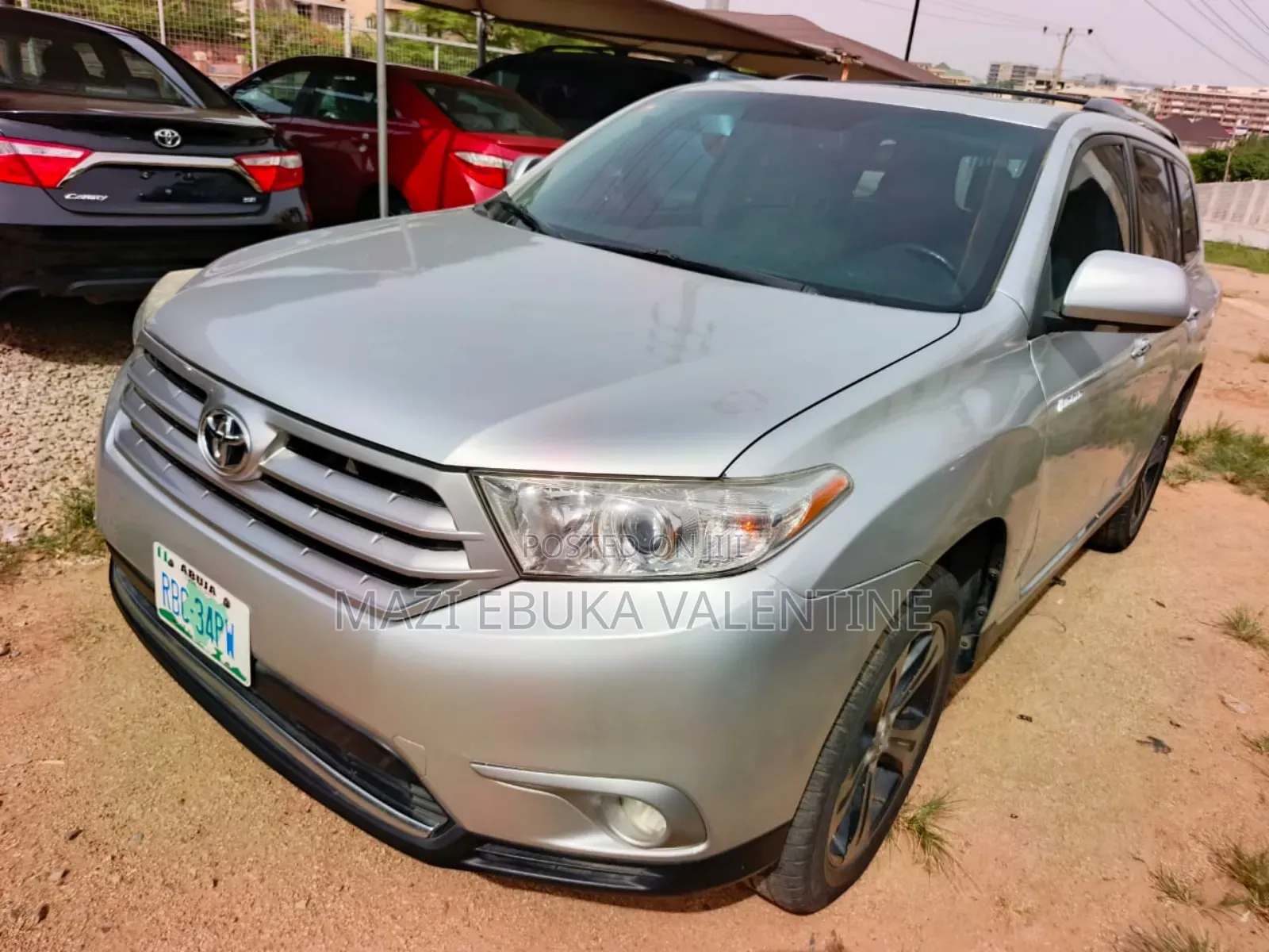 Toyota Highlander 2012 Silver