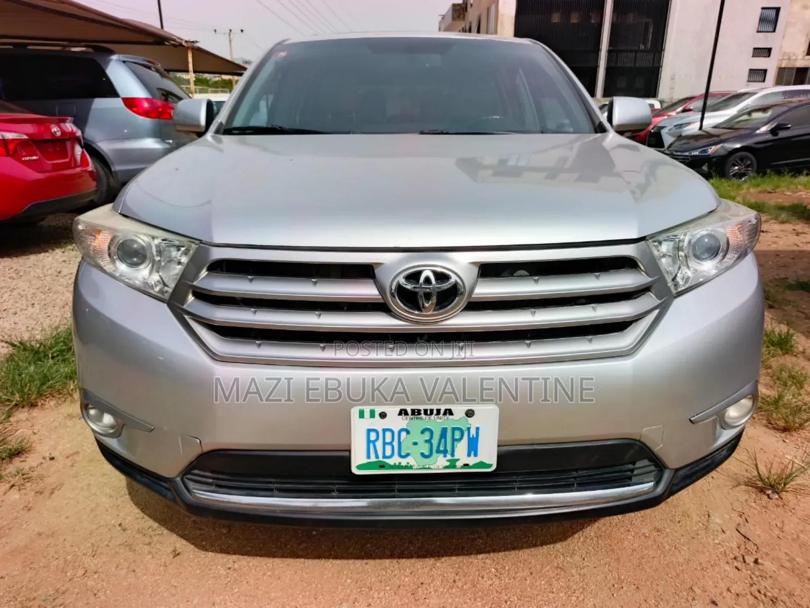 Toyota Highlander 2012 Silver