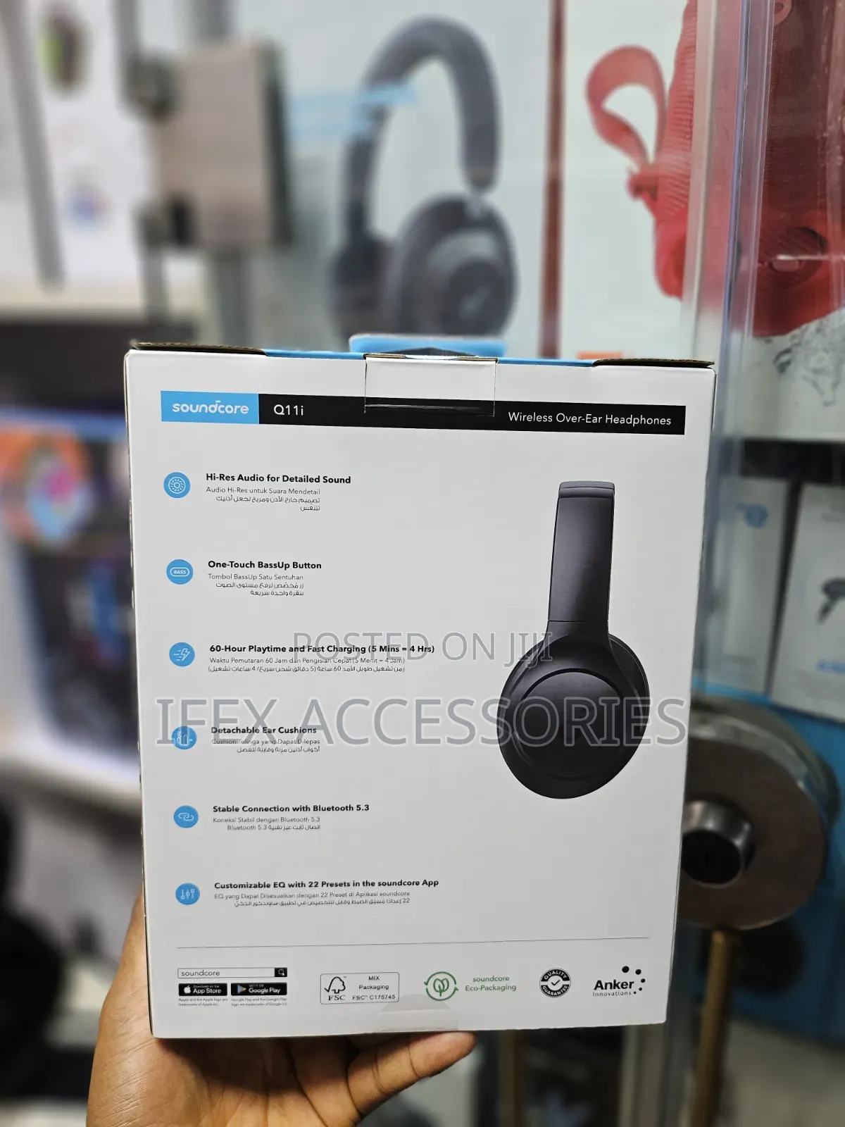 Soundcore Q11i Wireless Over-Ear Headphone