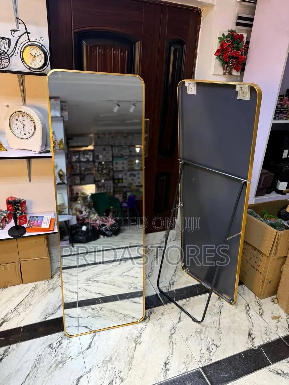 Restocked Item F Luxury Unique Big Size Standing Mirror