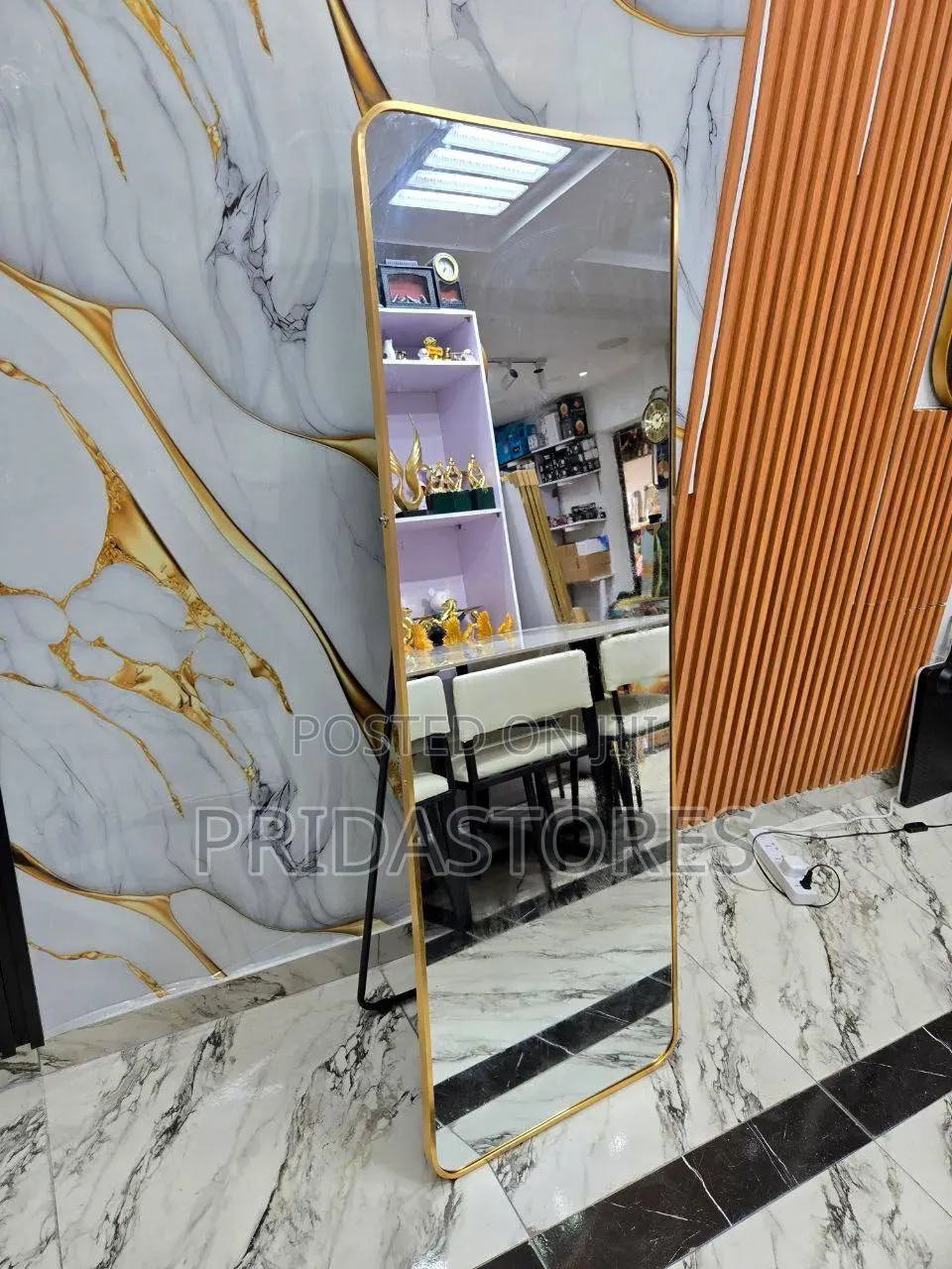 Restocked Item F Luxury Unique Big Size Standing Mirror