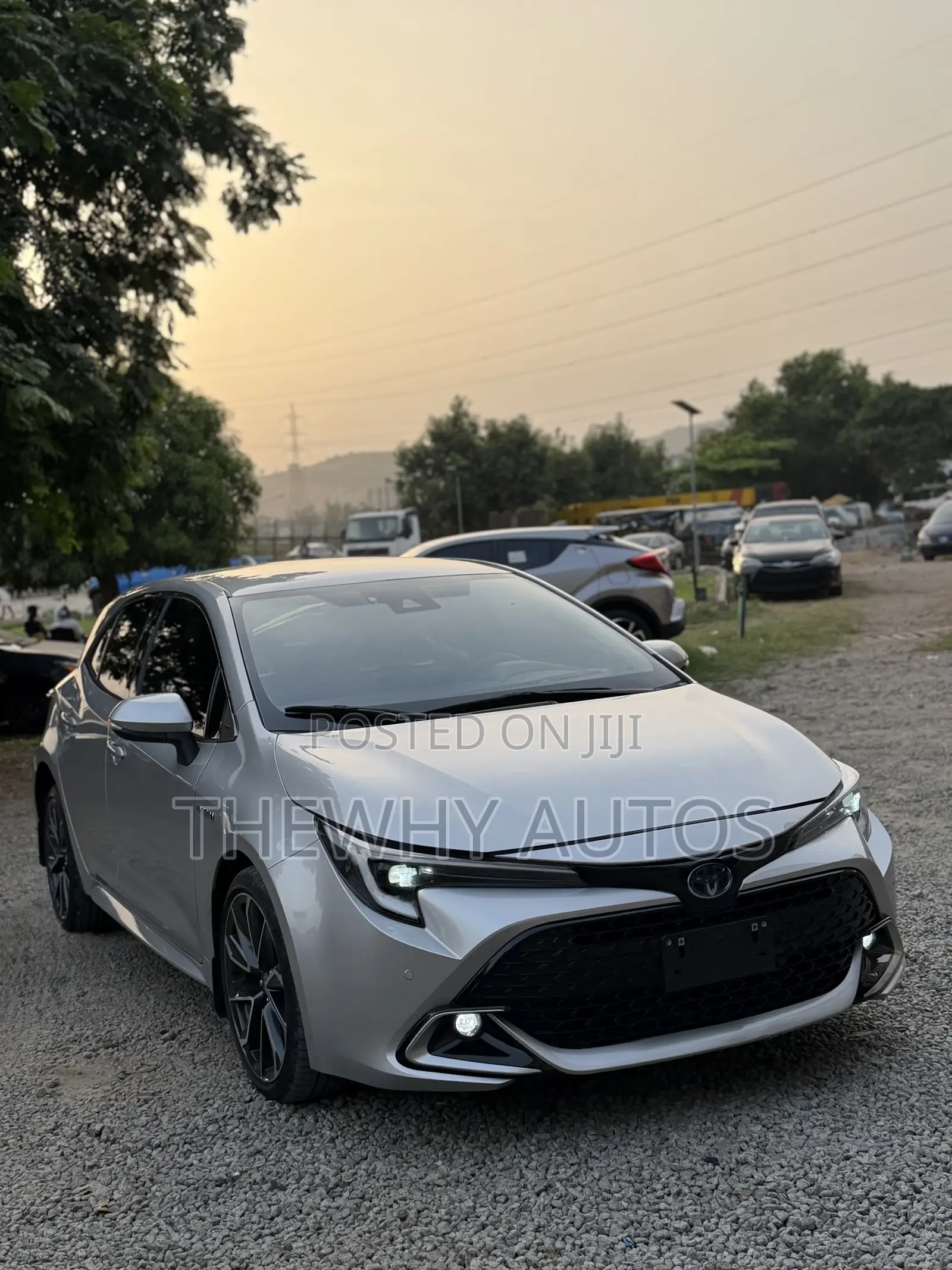 Toyota Corolla Hatchback Nightshade 2024 Silver