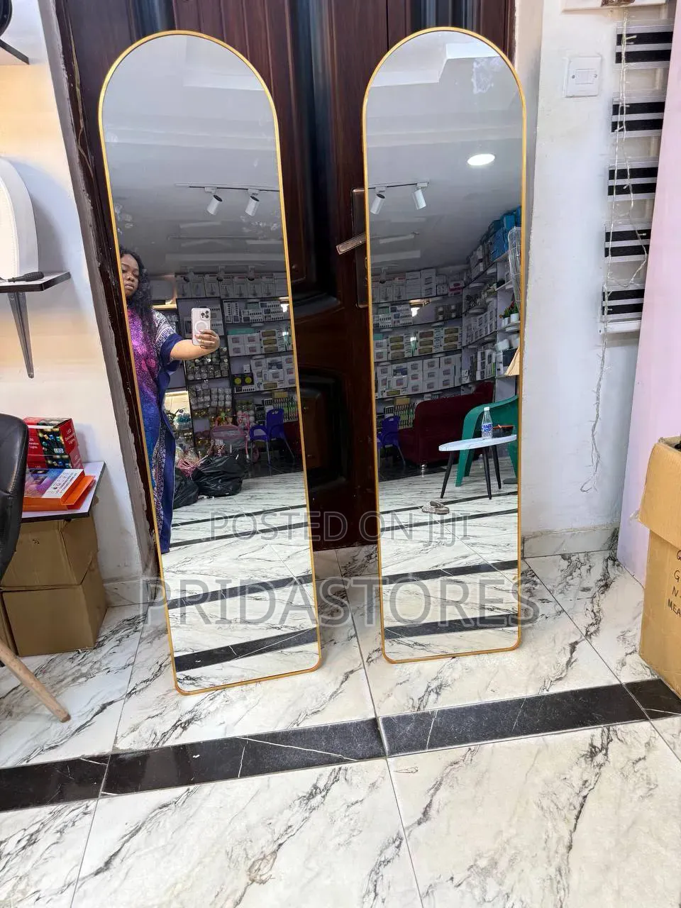 Luxury Unique Big Size Standing Mirror