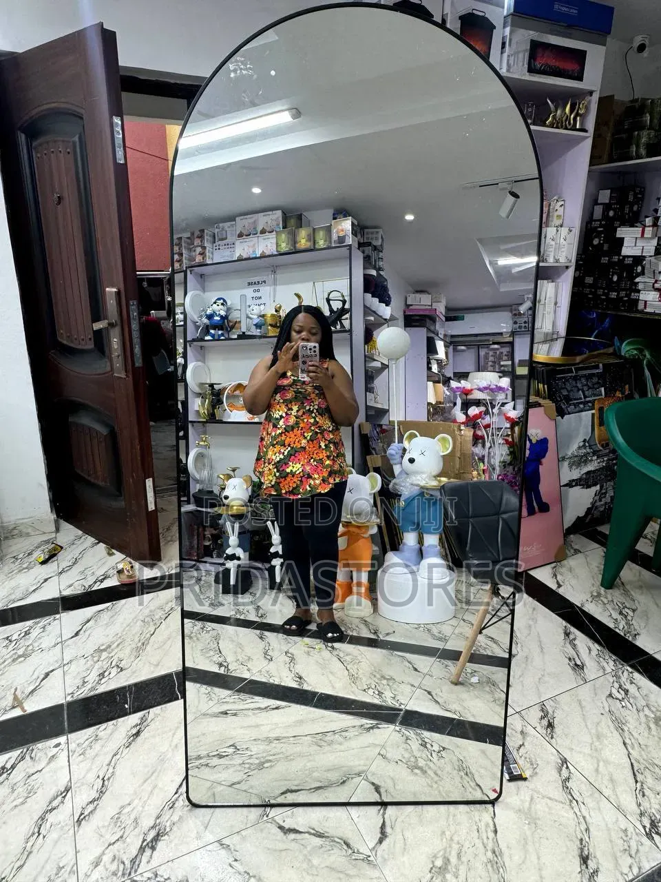 Luxury Unique Big Size Standing Mirror