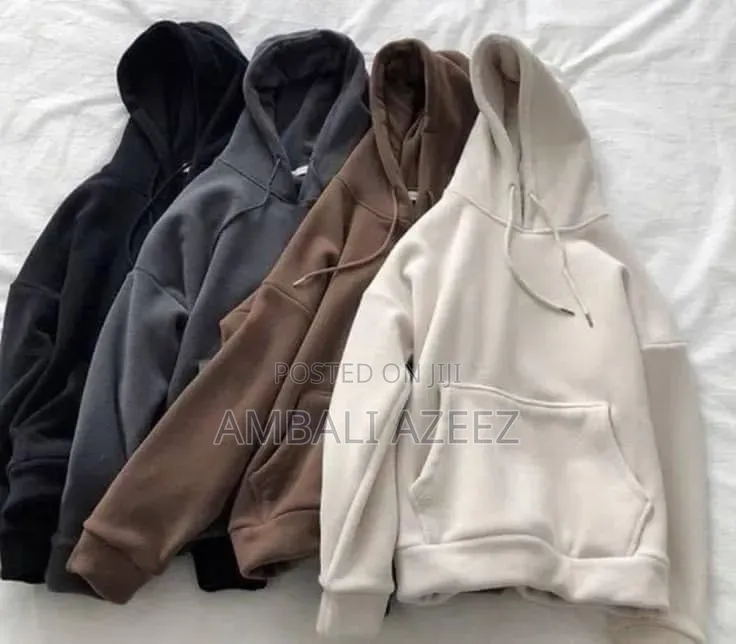 Into All Types of Plain Hoodie