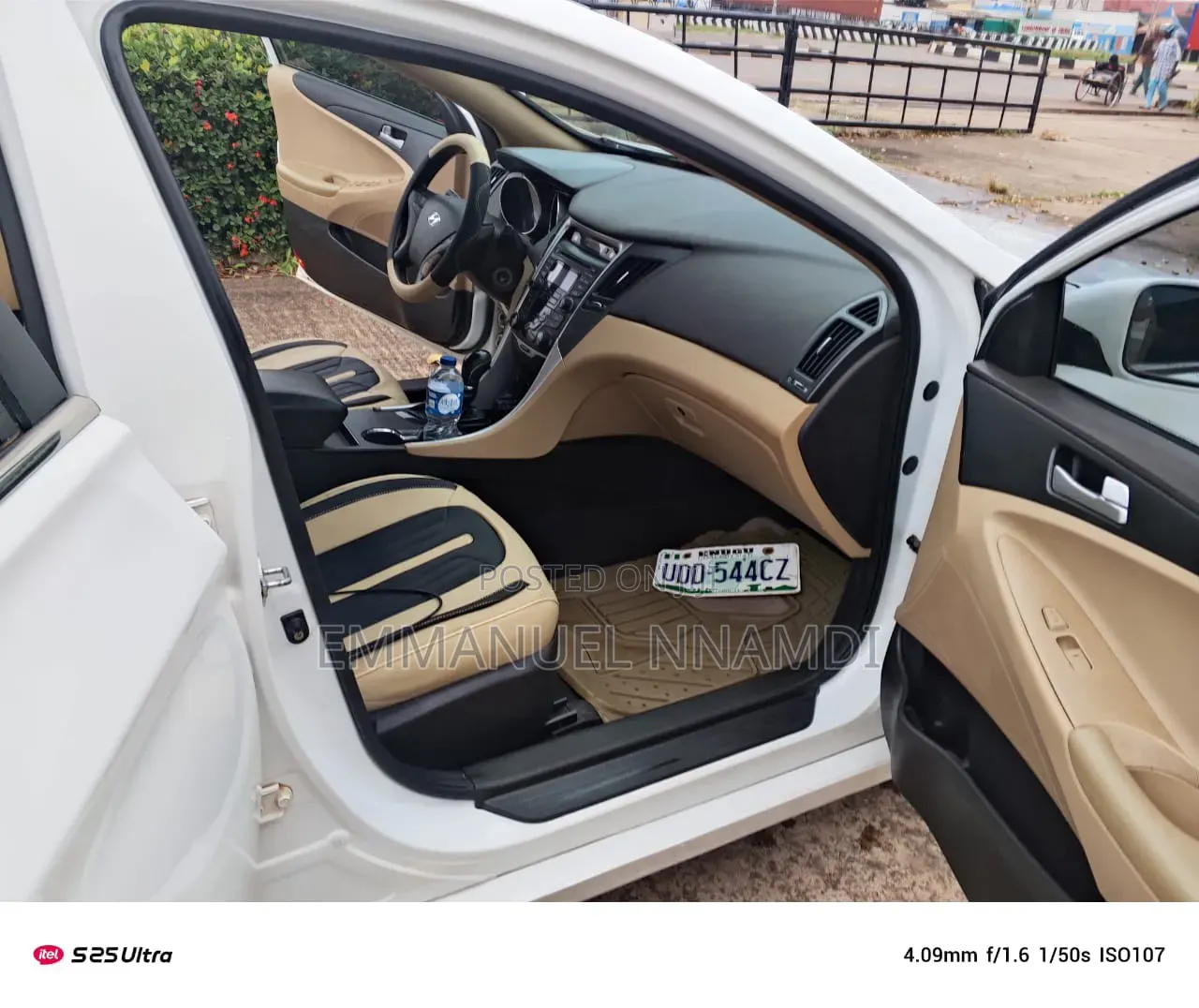 Hyundai Sonata SE 2.0T Sedan FWD (2.0L 4cyl 6A) 2012 White