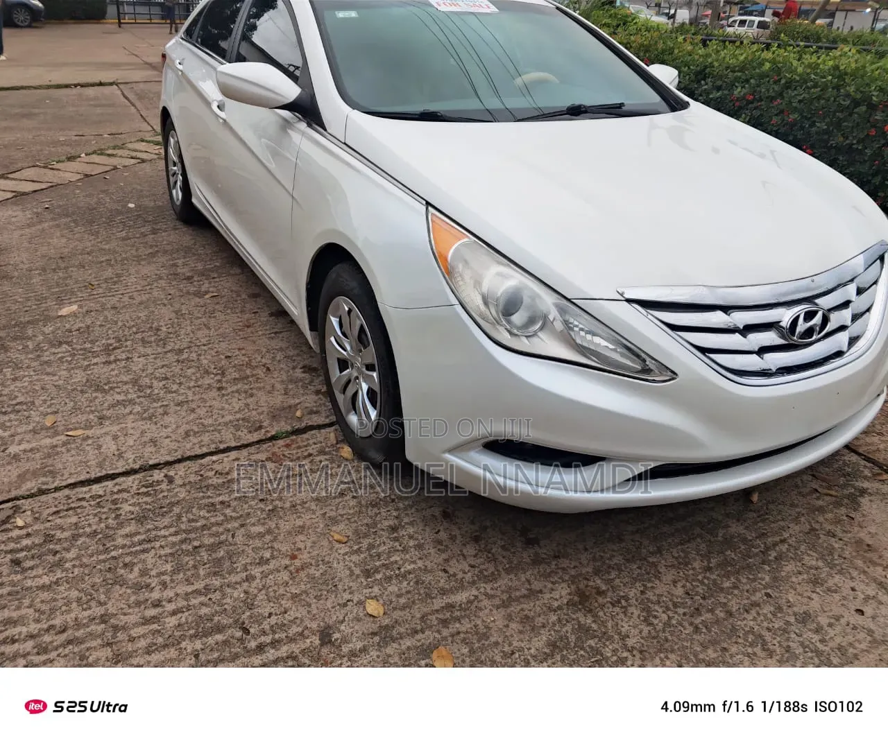 Hyundai Sonata SE 2.0T Sedan FWD (2.0L 4cyl 6A) 2012 White