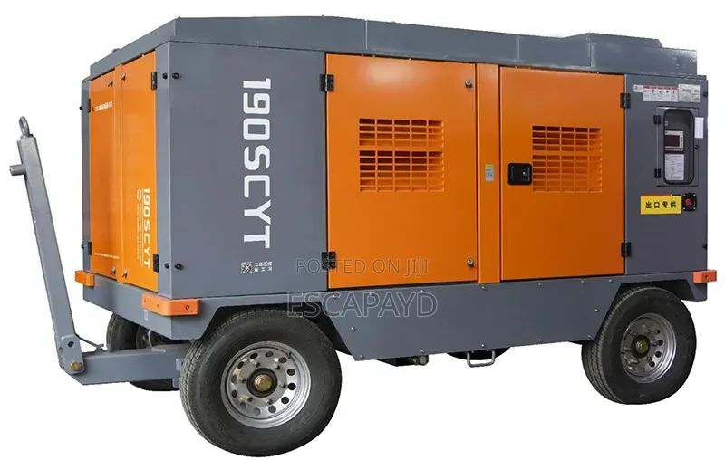 Zega 190scyt-15/18ii Mobile Screw Air Compressor 19 Bar, 1.5–1.8 Mpa