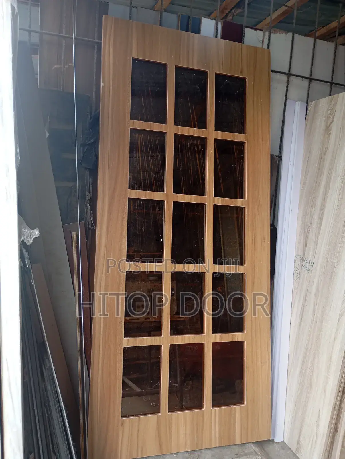 Hitops Classic Barn Door With Frame And Barn Accessories