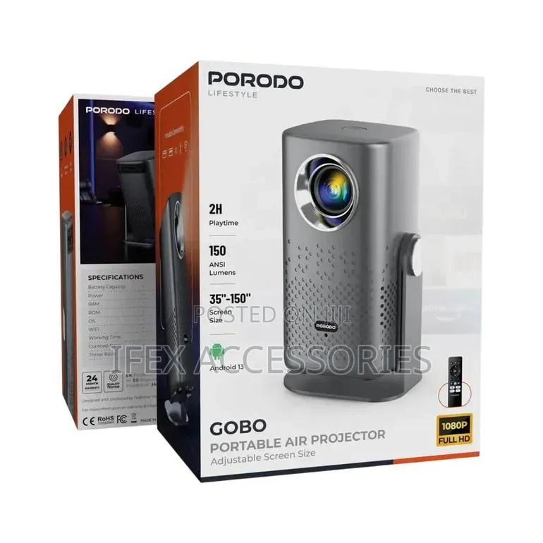 Porodo Gobo Portable Air Projector