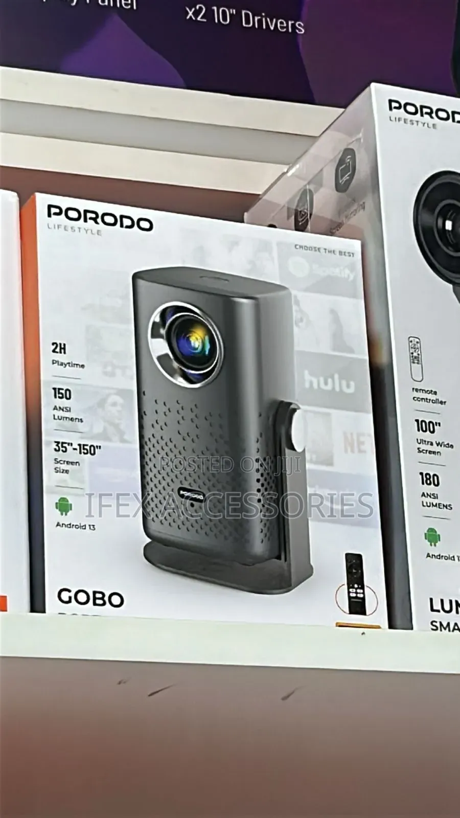 Porodo Gobo Portable Air Projector