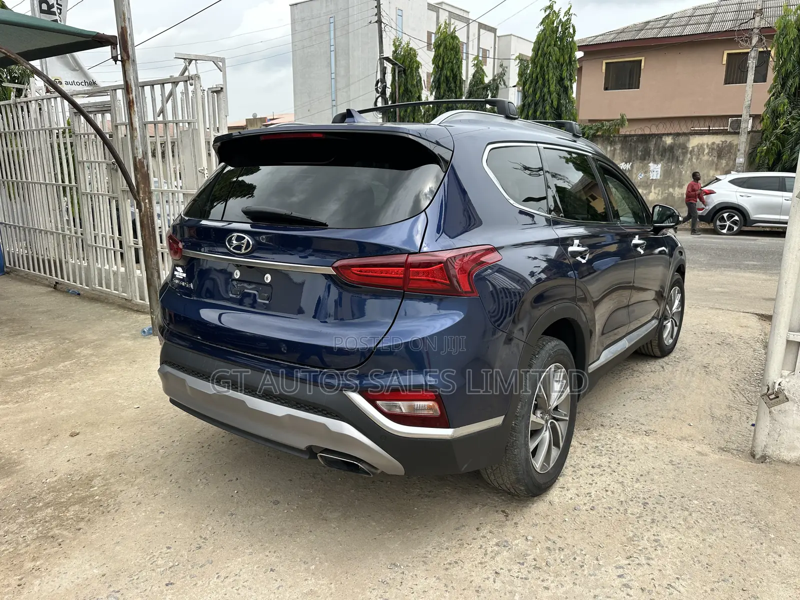 Hyundai Santa Fe Limited 2.4 AWD 2020 Blue