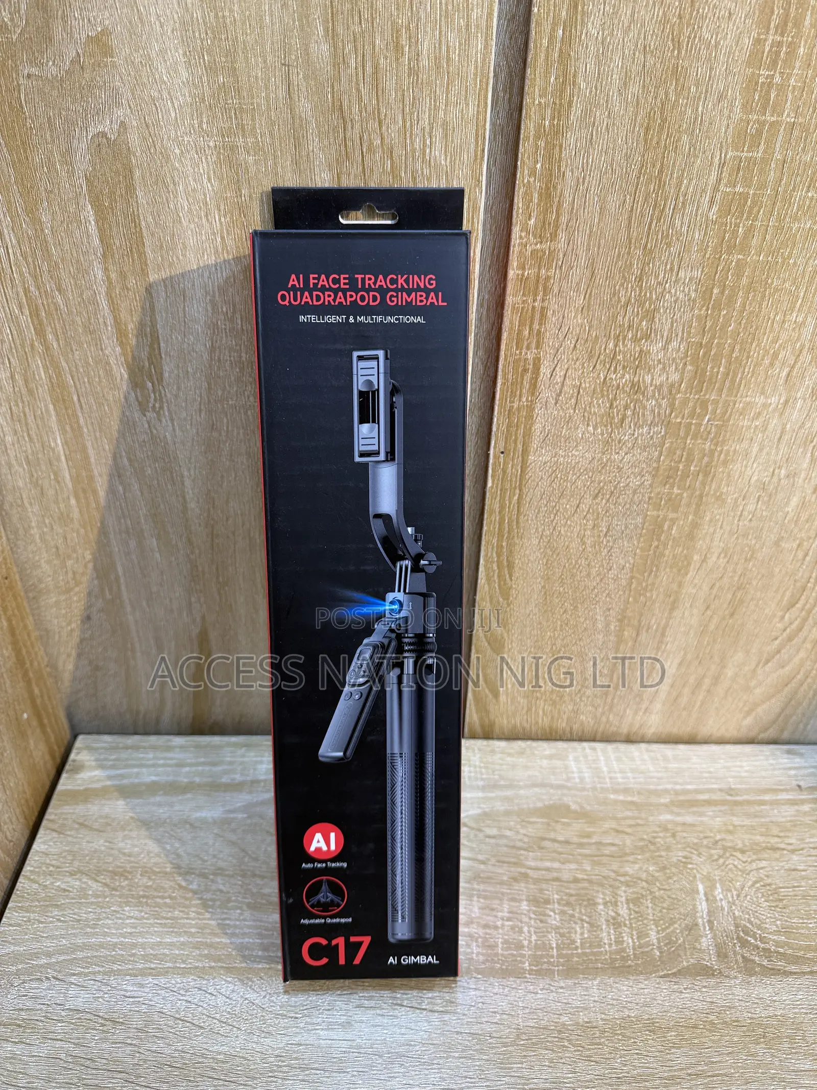 C17 Monopod 360° Auto-Rotation Ai Tracking Shooting Tripod Bluetooth