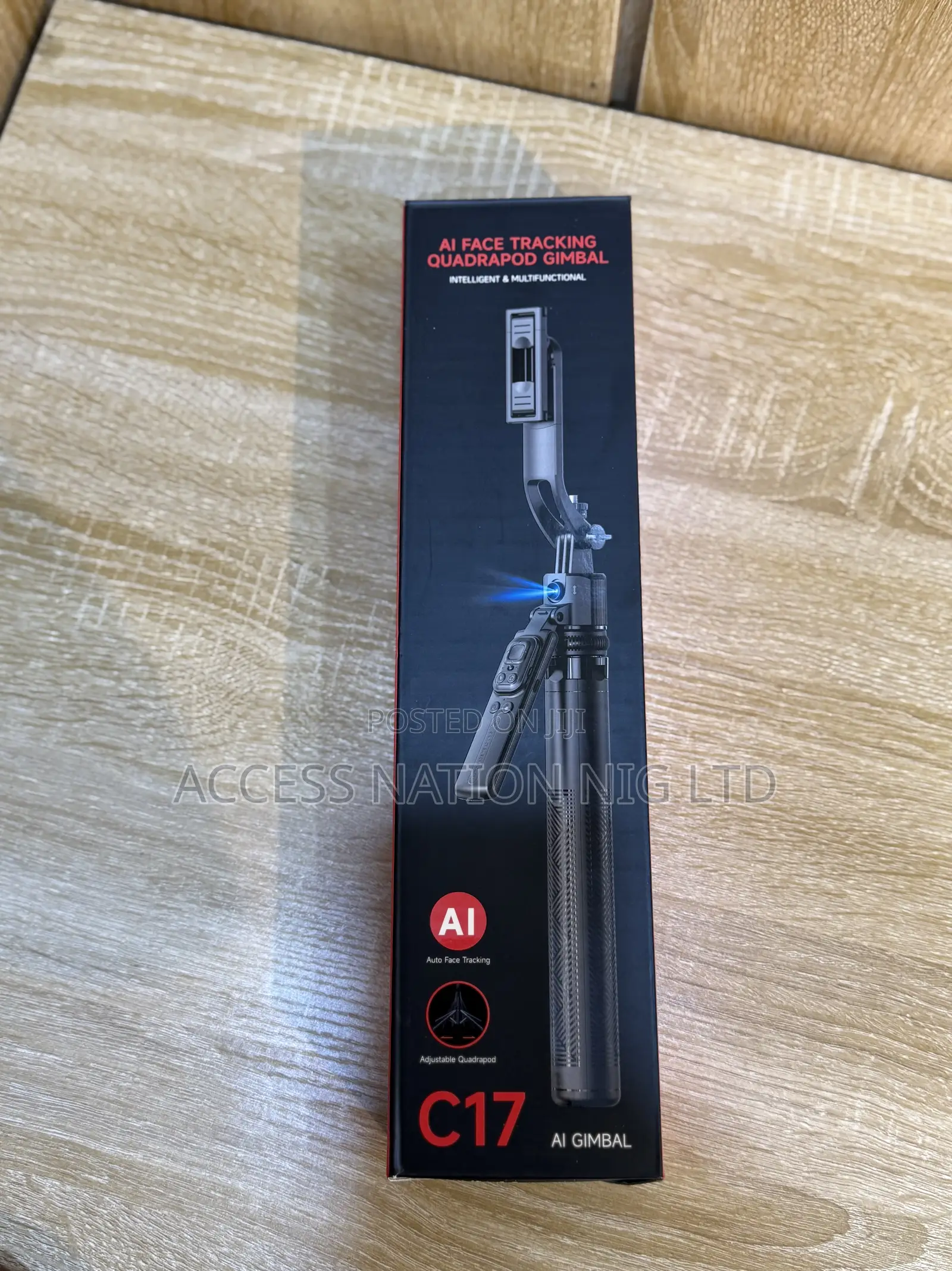 C17 Monopod 360° Auto-Rotation Ai Tracking Shooting Tripod Bluetooth