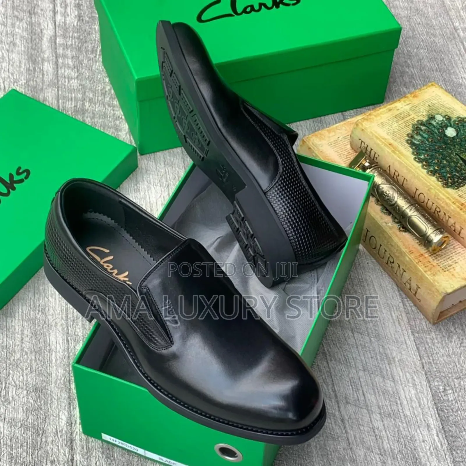 Clarks Genuine Leather Luxury Designer Men's Shoes