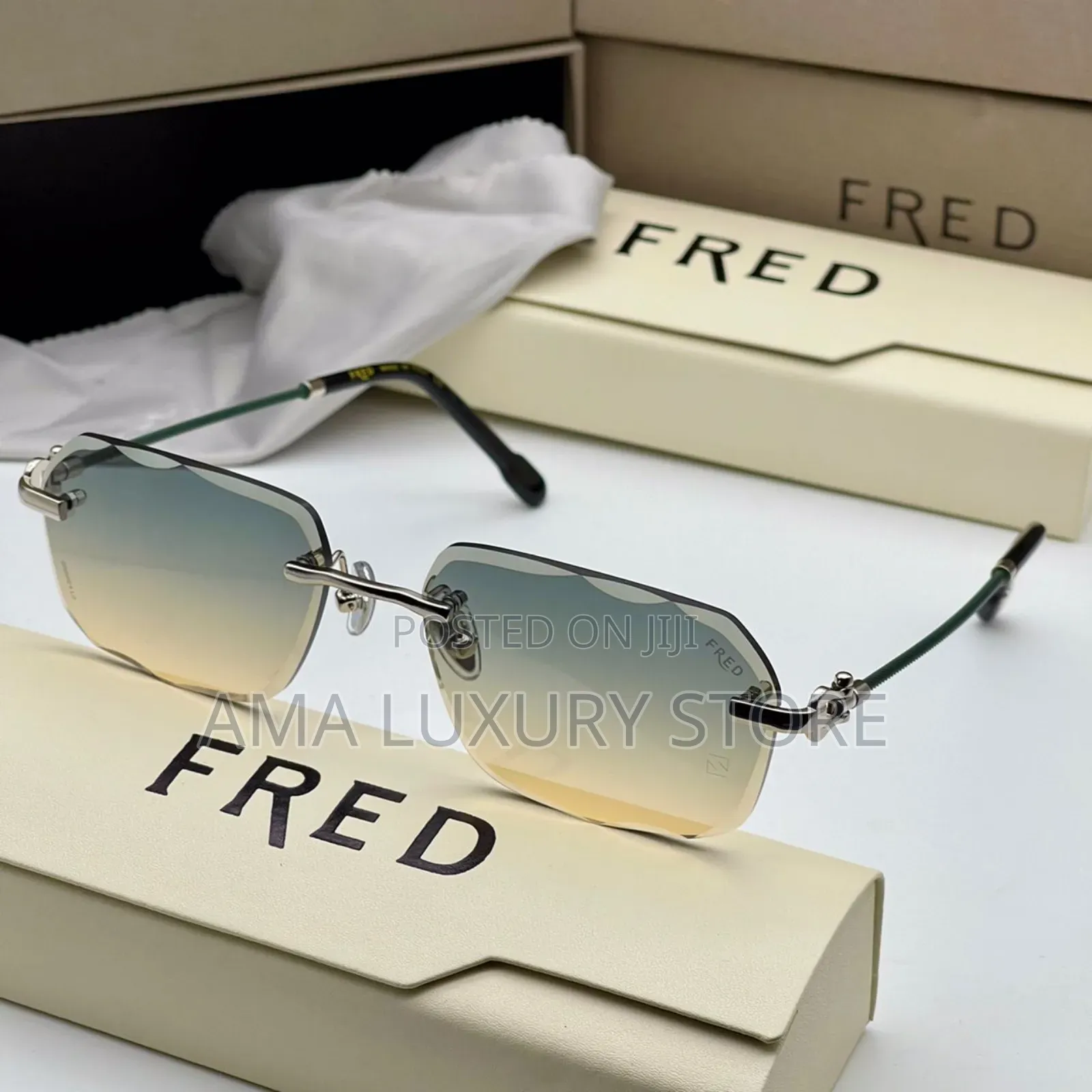 Fred Luxury Rimless Designer Glasses
