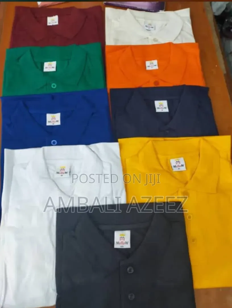 Cutting Material High Quality Plain Polo