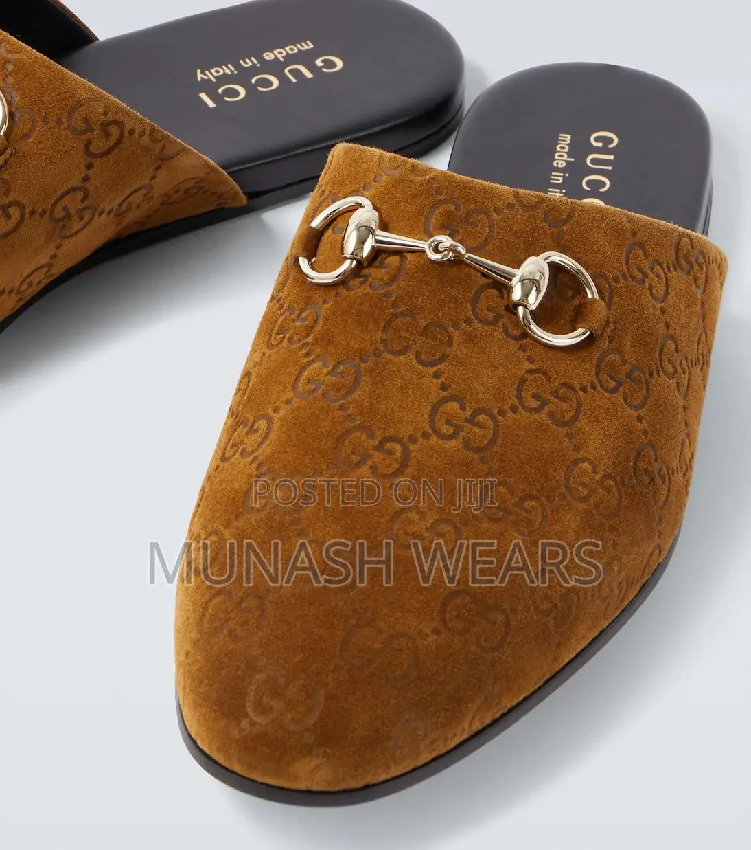 Luxury Gucci Signature Half Shoe