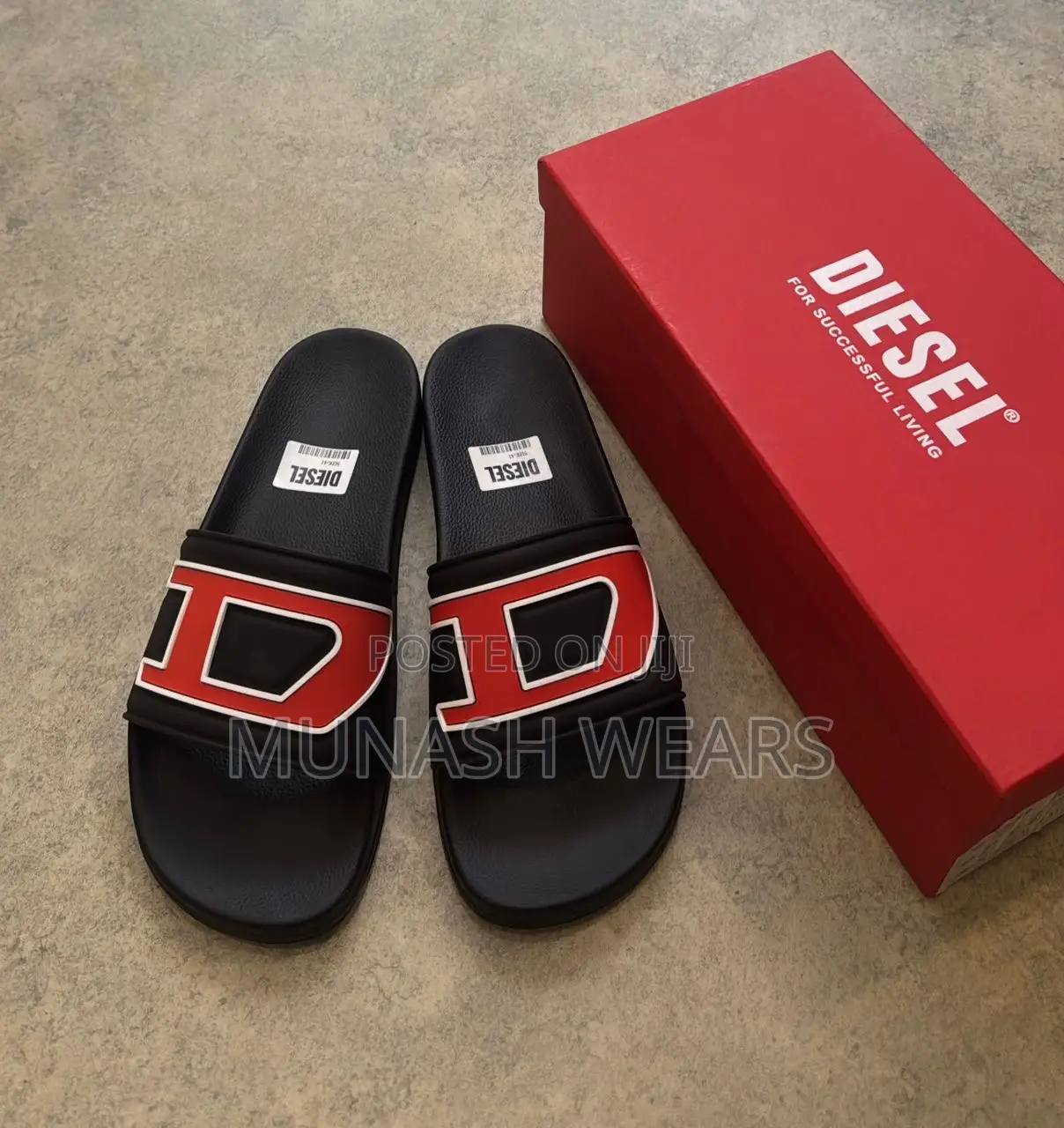 Diesel Slide 40-46 Available in 2 Colors