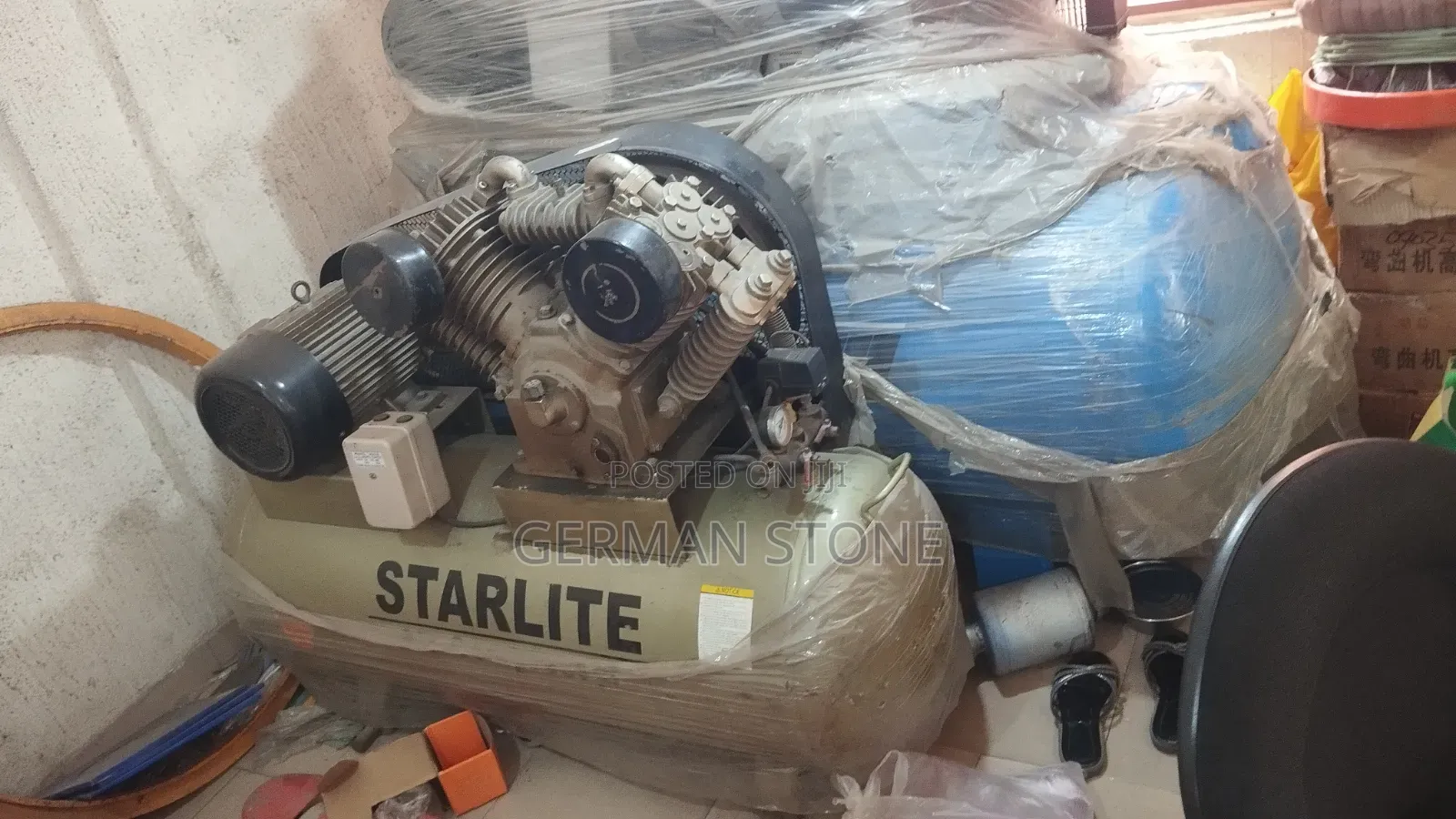 1000 LTR Air Compressor B6000/1000t75 , Abac Italy
