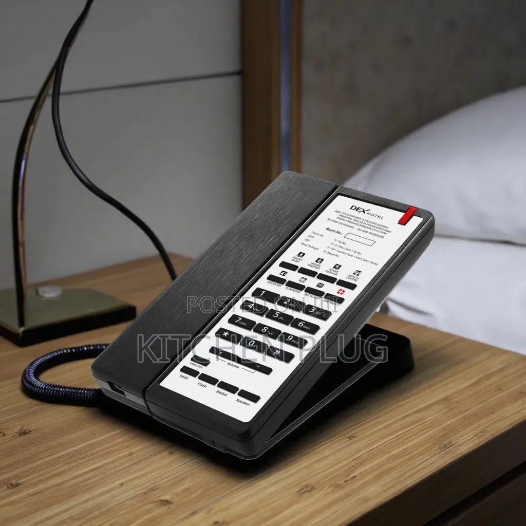 Hotel Room Telephone Designed For Guest Convenience.