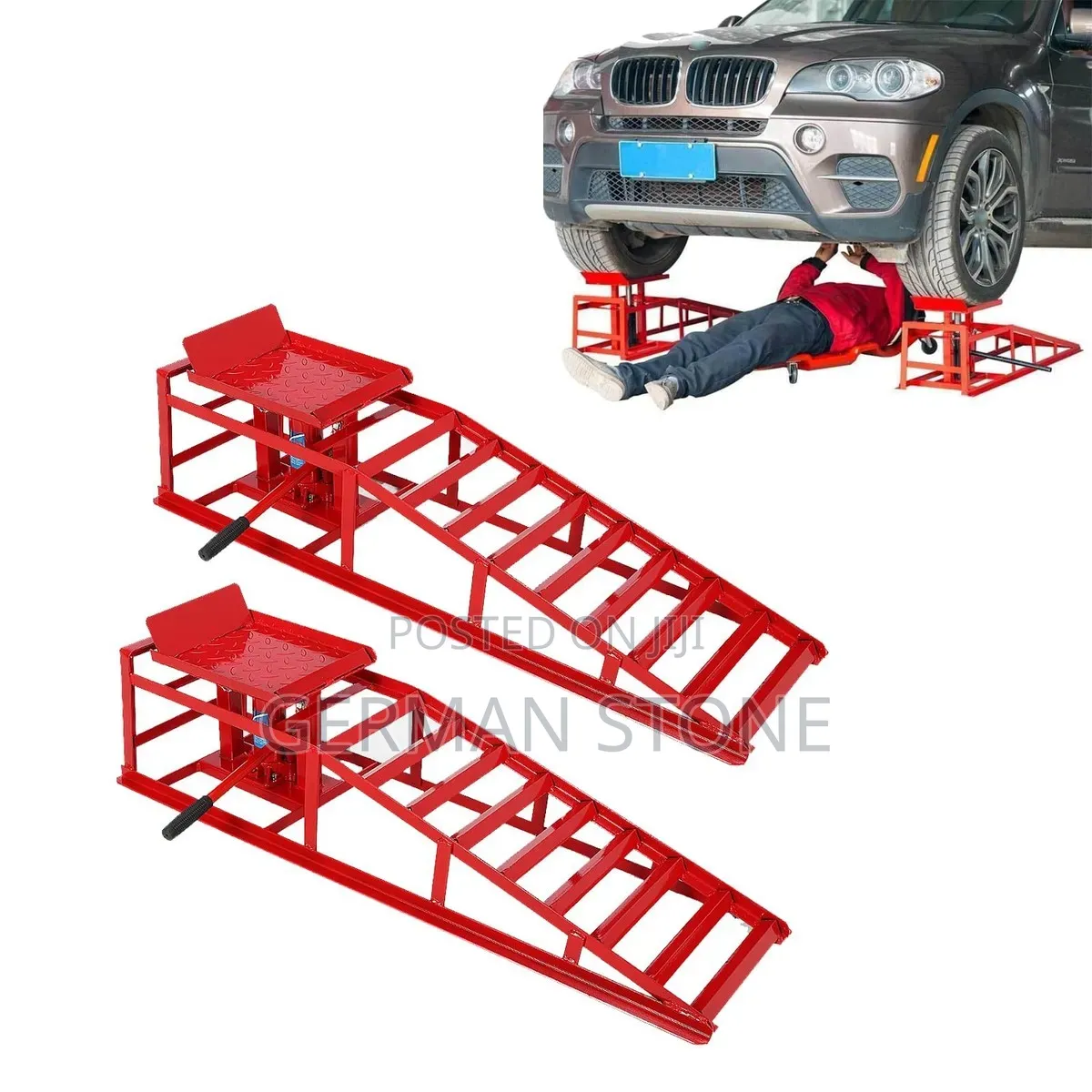 Hydraulic Car Ramps - 2tonne