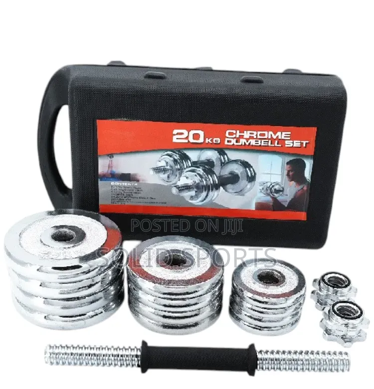 20 Kg Case Adjustable Dumbbells