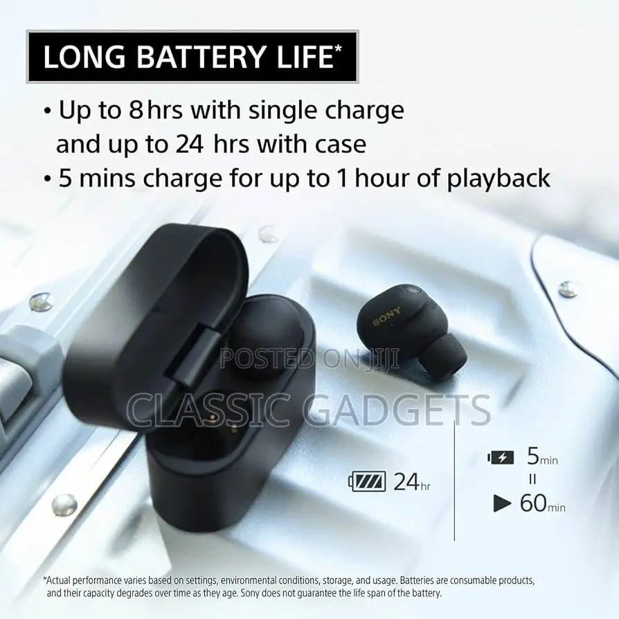 Sony Wf-1000xm6 True Wireless Noise Cancelling Earbuds (2026)