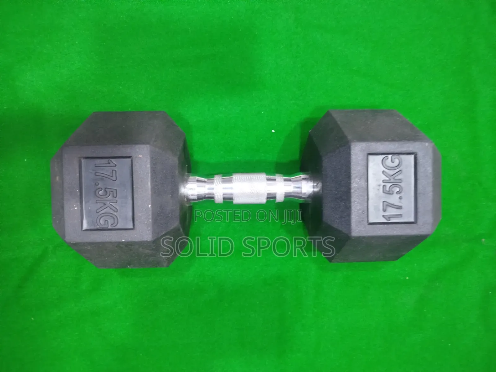 35 Kg Hexagon Dumbbells (17.5kg + 17.5kg =35kg)