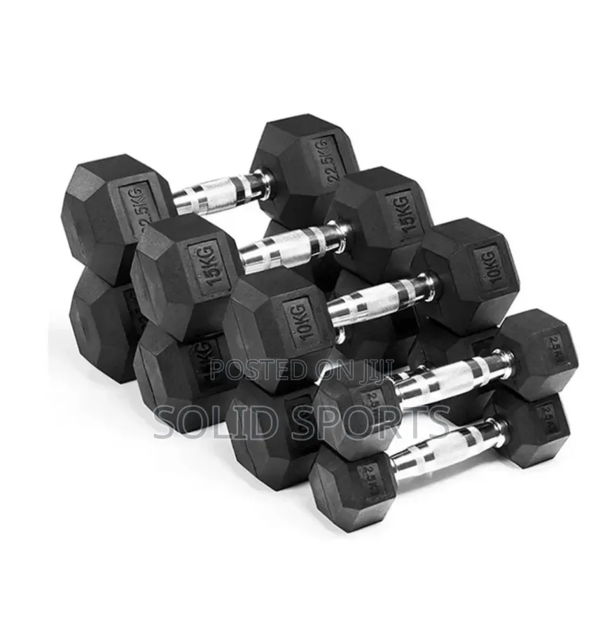 Complete Set of Hexagon (2.5kg X2 /10kg X2 /15kg X2 /22.5kg X 2=100kg)