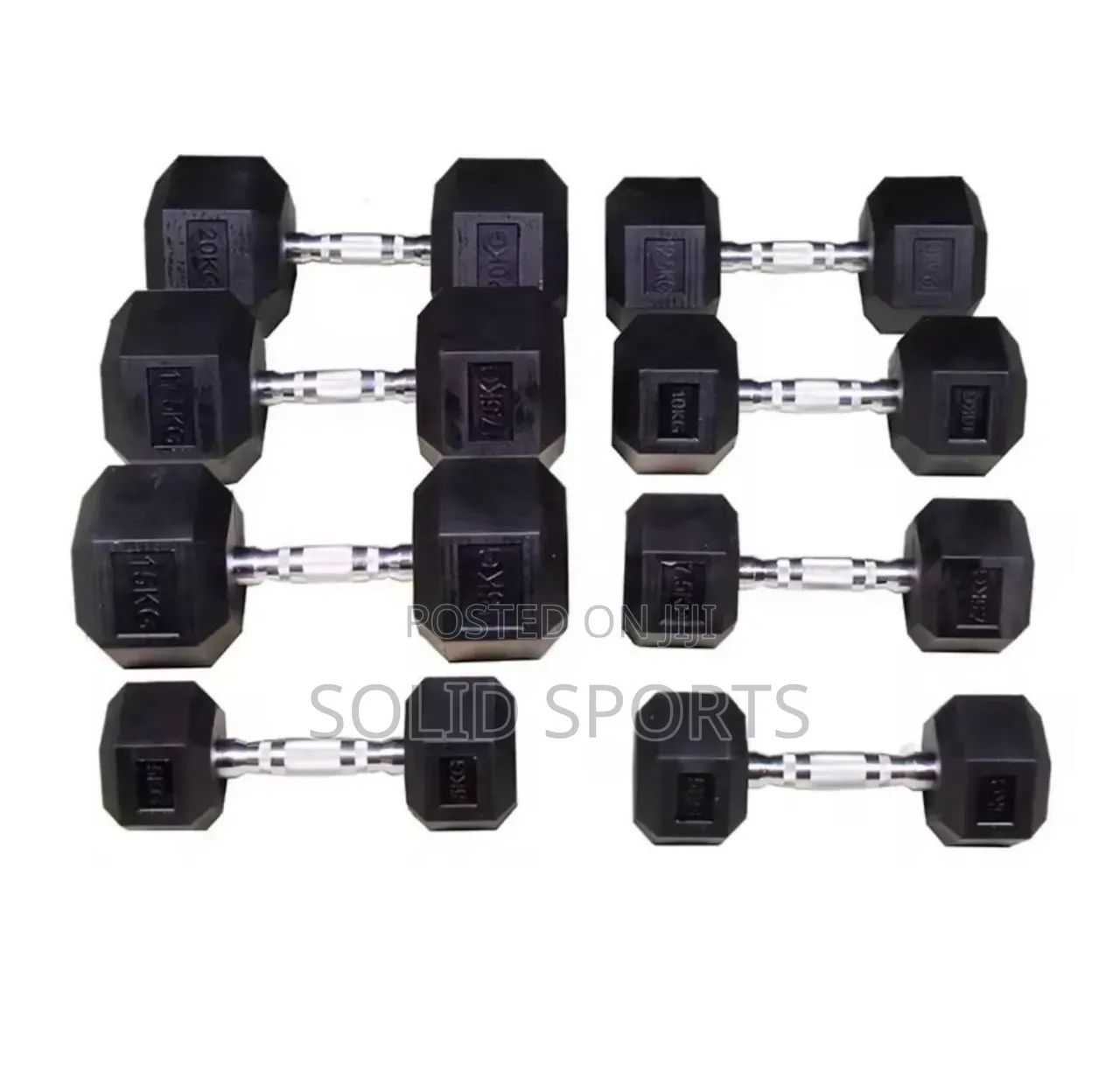Set of 105kg Dumbbell