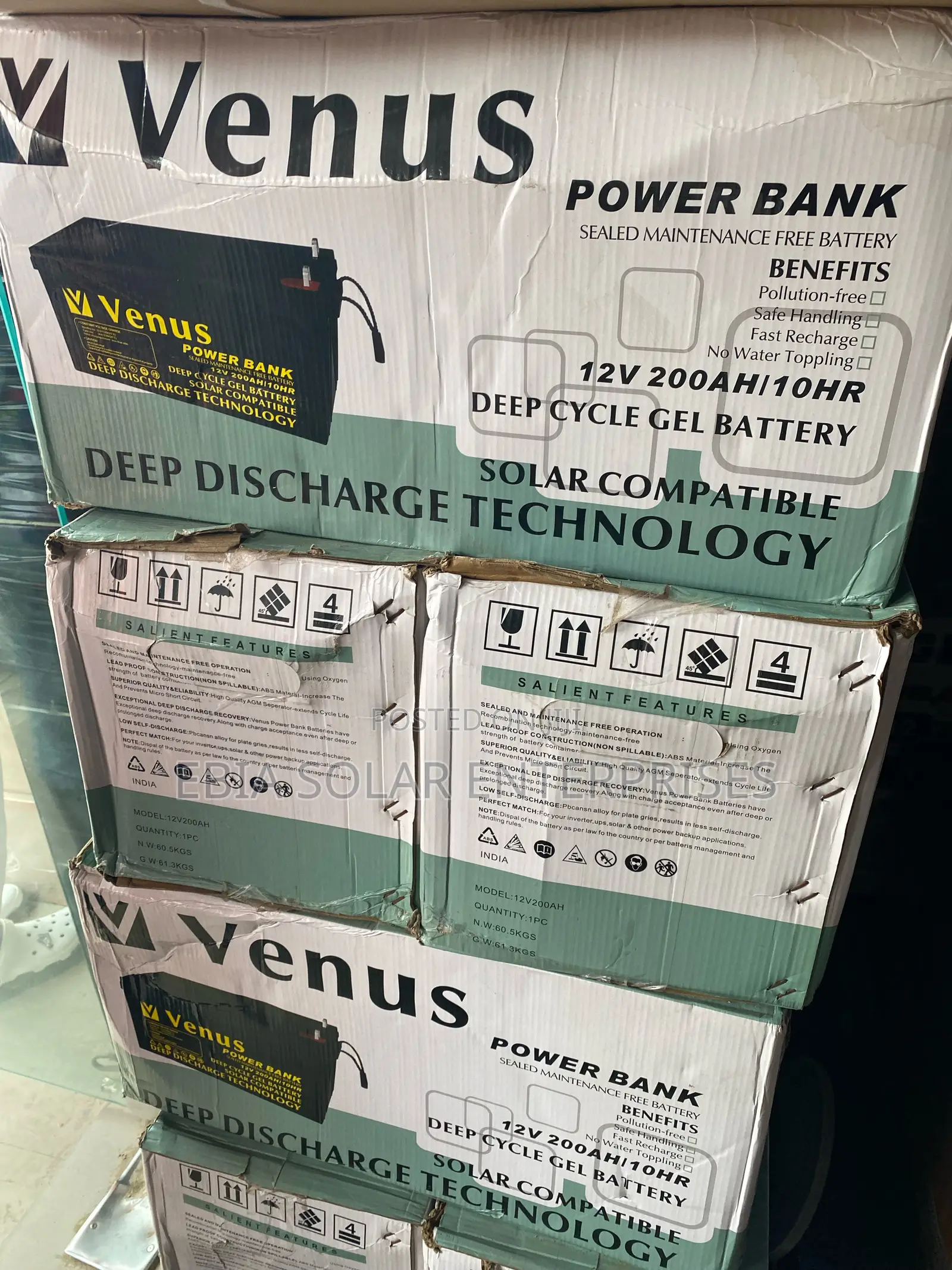200wh Venus Dry Cell Battery
